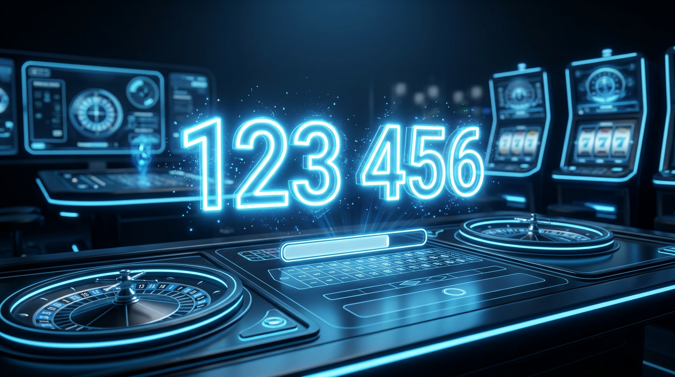 Cyberpunkowe wyobrażenie płatności BLIK w kasynie online